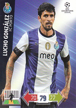Lucho Gonzalez FC Porto 2012/13 Panini Adrenalyn XL CL #198